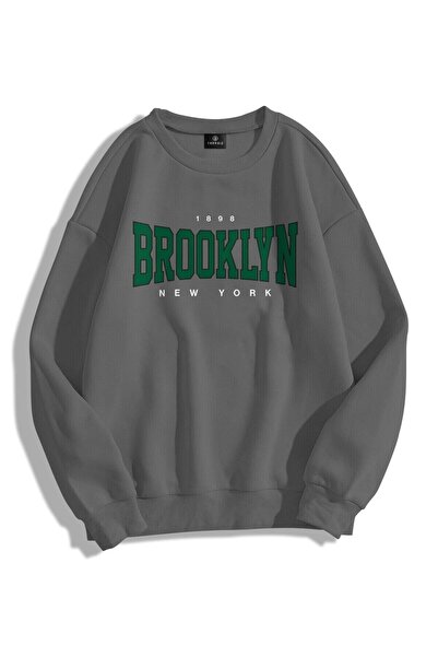 Adrift Unisex Brooklyn okrugla kragna dukserica Trndz1425