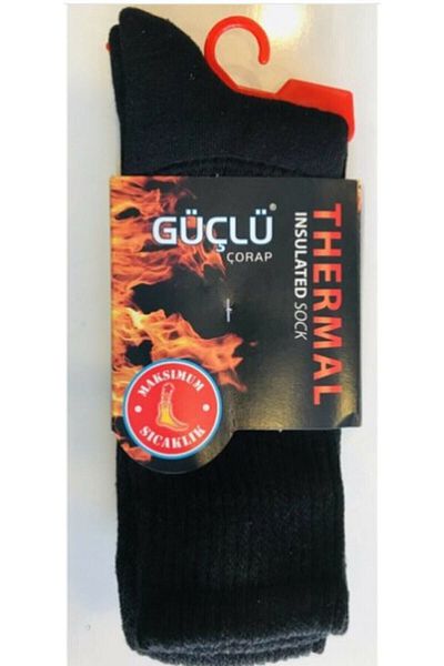 ZEYASEL Șosete termice STD Black Strong - Winter Classic