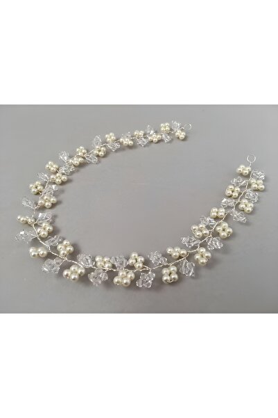 ACAR AKSESUAR Νυφικό κούμπωμα με κρύσταλλο και χάντρες (κούμπωμα γάμου, αρραβ...