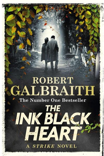 Sphere Books The Ink Black Heart - Ένα μυθιστόρημα καταπακτήσεων