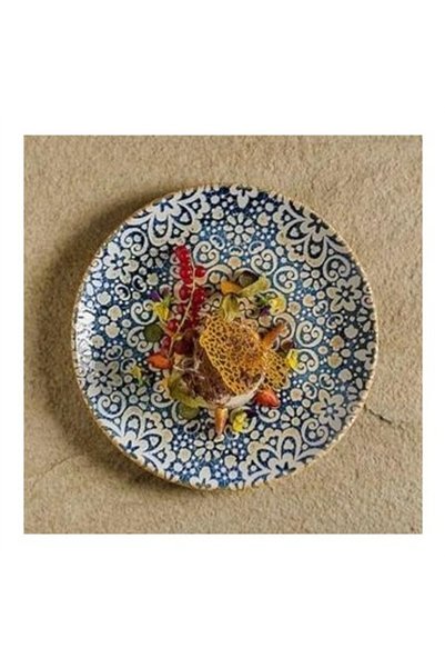 Bonna Porselen Bonna Alhambra Gourmet Düz Tabak 25 Cm