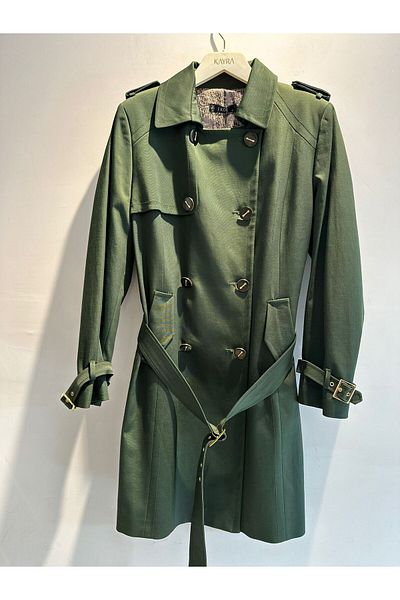 FUAT GÜRSEN Belted Trench Coat