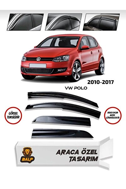 BALP Volkswagen Polo Cam Rüzgarlığı 4lü 2010-2017 Arası