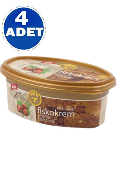 Fiskobirlik Fiskokrem Sütlü Fındık Kreması 400 G 4 Adet