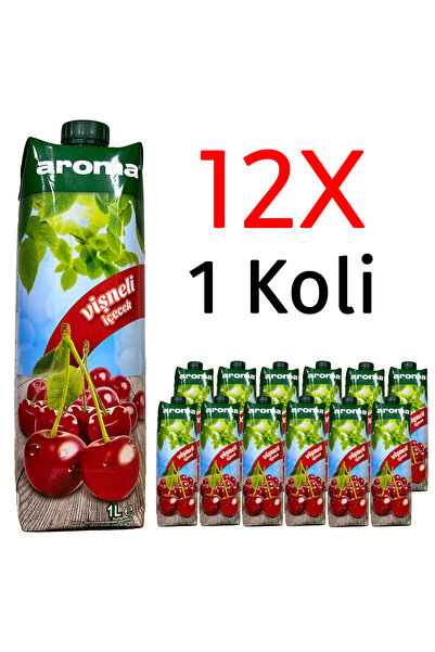 Nektar Vişne Meyve Suyu 1L 12 Adet
