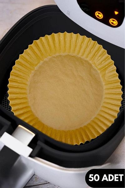 Digithome Airfryer 50 Pieces Fireproof Non-Stick Baking Paper Air Fryer Mold 20 Cm Round - F/4 C1-1-289