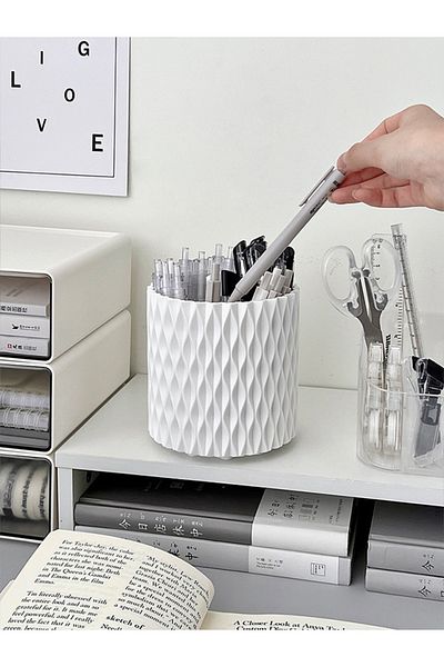 Hedi's Home Desktop Pen Holder Organizer Makeup Organizer