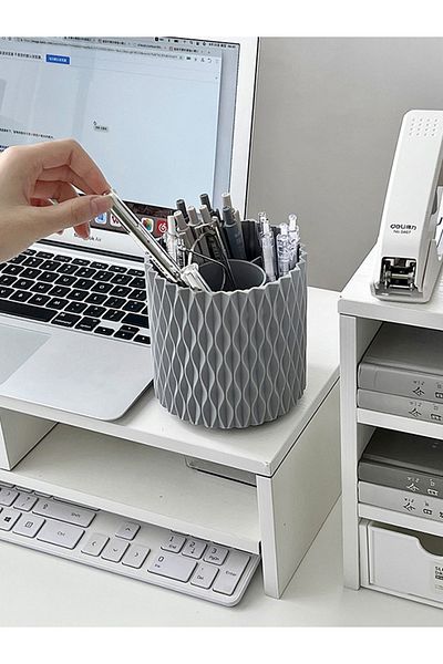 Hedi's Home Desktop Pen Holder Organizer Makeup Organizer