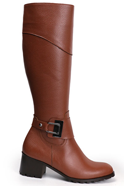 OZ DOROTHY Taba Kadın Deri Çizme