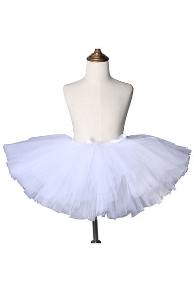 bba new trend White Tutu Skirt, Birthday Tulle Skirt Unlined Girl's White Tutu Skirt