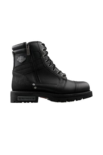 Harley Davidson 025M100637 Men's Casual Boots 025M100637-CARTER-BLACK-LEATHER Black