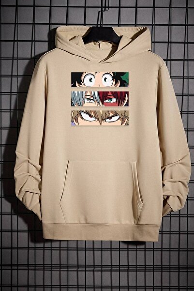 Adrift Unisex Makima Hugging Denji Štampano dukserica KPP-crna-3oka