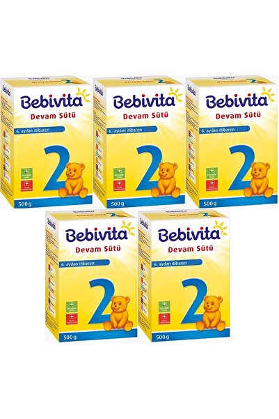 Bebivita Devam Sütü 400gr No:2 (6-12 AY) (5 Lİ SET)
