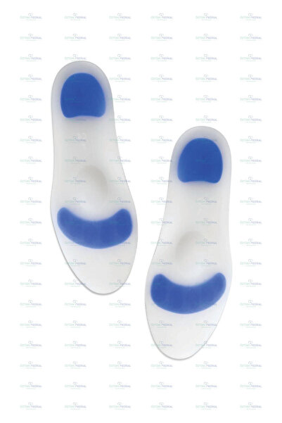 ermöztürk medikal Tam Ortopedik Anatomik Silikon Ayakkabı Tabanlığı Topuk Dik...