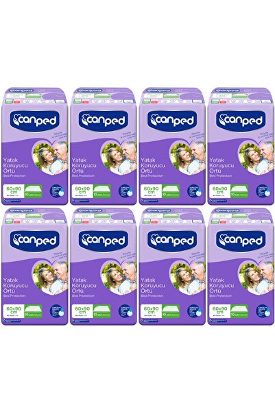Canped Yatak Koruyucu Örtü Extra 60x90 10lu 8li Set