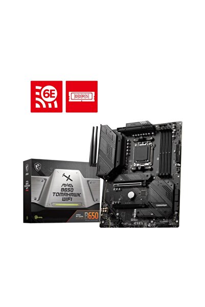 Universal لوحة أم MSI MAG B650 TOMAHAWK WIFI B650 DDR5 (بدون VGA) مع شبكة GLa...