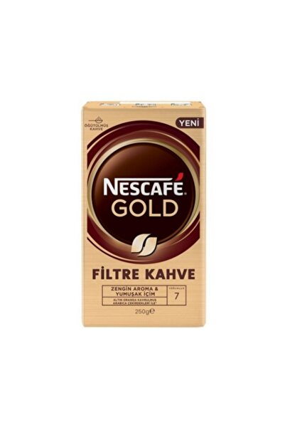 Nescafe 4'lü Nescafe Gold Filtre Kahve 250 Gr. EMH