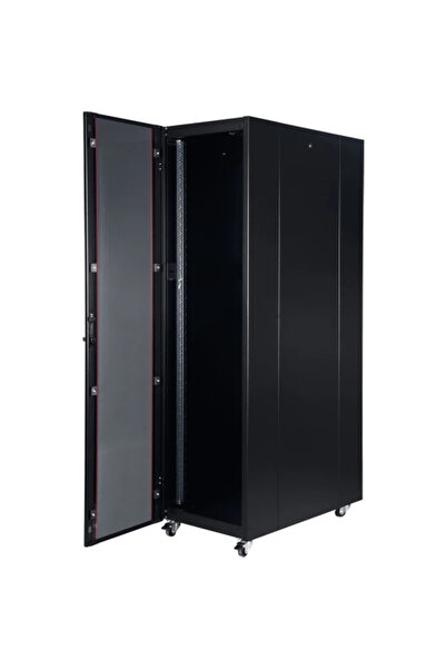 Universal LN-HL36U6080-BL-BAAA 36U 60X80 خزانة فارغة من النوع الأرضي