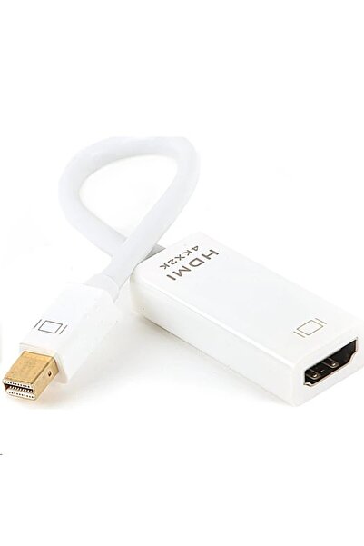 Universal Dark 4K Mini Display Port to Hdmi Aktif Dönüştürücü