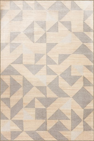 Rugs Modern Halı Covor decorativ modern cu imprimeu geometric triunghiular în...