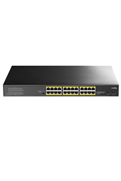 Universal Cudy 24Port Gs1028Ps2 2X-Sfp جيجابت كامل PoE 300W مفتاح غير مُدار