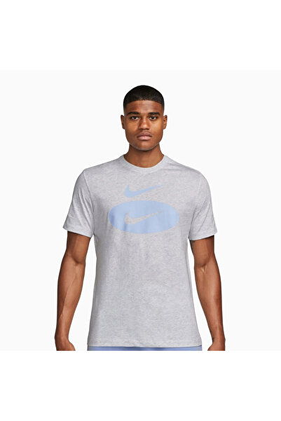 Nike Ανδρικό αθλητικό μπλουζάκι Nsw oval swoosh gir dm6343-051