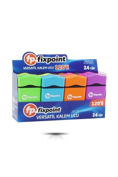 FixPoint قلم P-2012 2b برأس قلم 0.7 ملم - عبوة بها 120 قلمًا