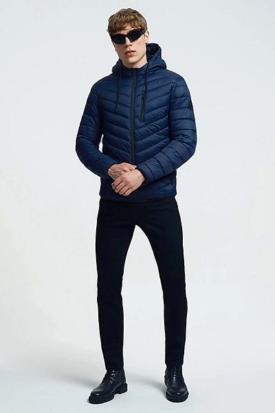 Loft LF2033231 MEN'S COAT - DARK BLUE - S - ST06895-DARK BLUE-S