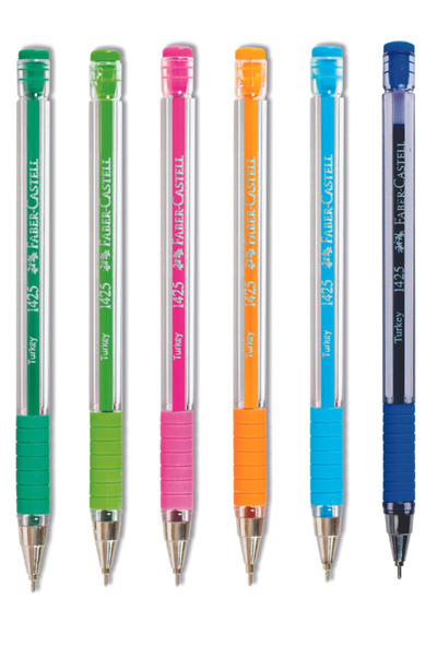 Faber Castell 6 RENK TÜKENMEZ KALEM 1425