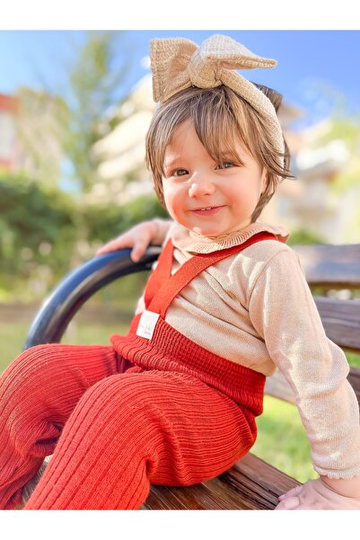 Asya Bebe 0-2 Years Old Black Baby Kids Leggings - Cross Strap and Adjustable Slippers