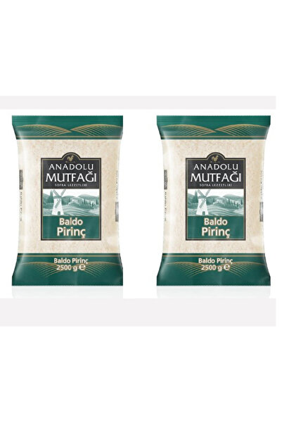 ANADOLU MUTFAGI Anadolu MAnadolu Mutfağı Baldo Pirinç 2.5 Kg X 2 adet