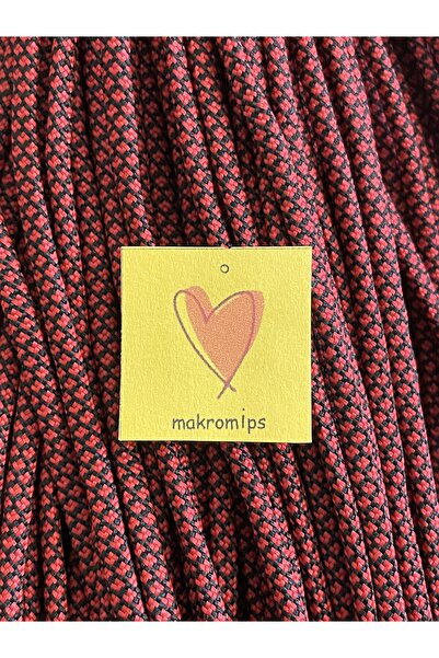 Makromİps IP 4mm 7 MÂRGELE (50 metri) SNUR BRĂTĂRI CAMPING CAMPING GANȚĂ GEAN...