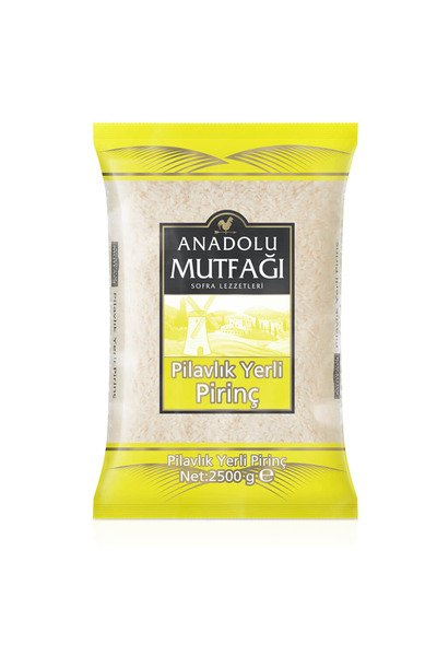 ANADOLU MUTFAGI Anadolu MAnadolu Mutfağı Yerli Pilavlık Pirinç 2.5 Kg