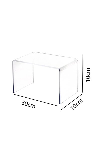 Trend Pleksi Ürün Sergileme Standı (30x10x10cm) 6mm