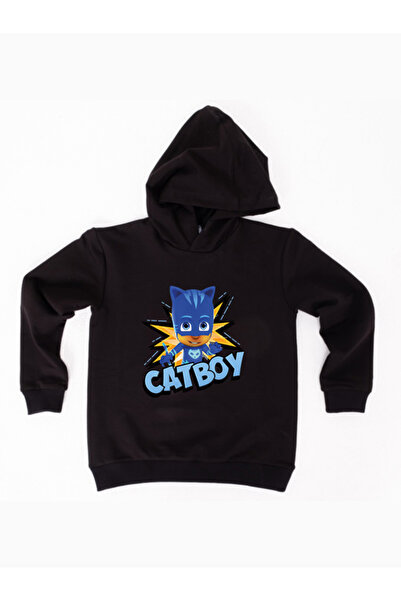 PJ Masks PJ Masks Catboy dječja majica sa kapuljačom od pamučne tkanine
