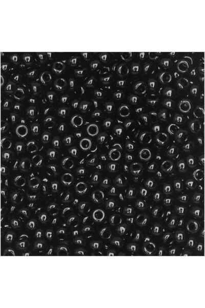 Bi hızlı Miyuki Beads 11/0 (Round Cut) 5 grams Black Color
