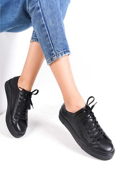 PASSAGE SHOES Γυναικεία αθλητικά παπούτσια από γνήσιο δέρμα 2062