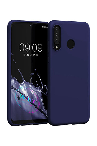 Molly Technology Huawei P30 Lite İçin Lacivert Mat Silikon Kılıf