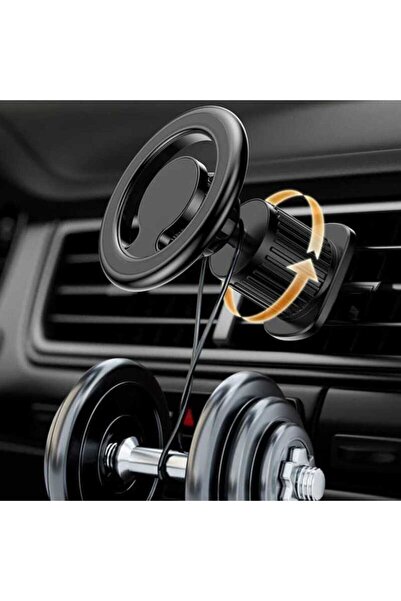 Asfal Mıknatıslı Araç İçi Telefon Tutucu Tüm Telefonlarla Uyumlu Havalandırma...