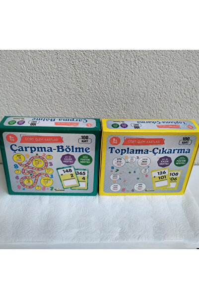 Teleskop Popüler Bilim teleskop dört işlem kartlar dördüncü sınıf çarpma bölme ve toplama çıkarma