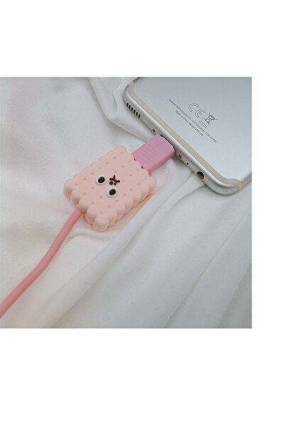 Balerion Kablo Koruyucu Silikon Şarj Kablosu Koruyucu