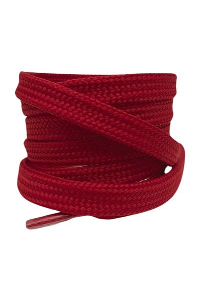 Shoes Comfort 120 Cm Flat Sneakers Laces (Red)