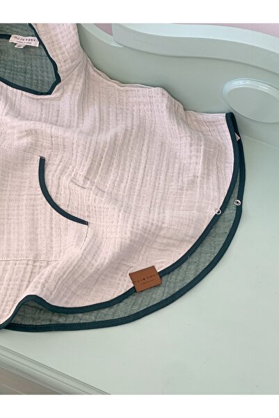 Mujo Baby&Kids ORGANIC SPECIAL TEXTURED 4-LAYER MUSLIN CHILDREN'S PONCH - NATURAL SERIES