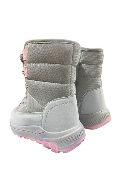 ALTUNTAŞ Women - Girls Zippered Anatomical and Non-Slip Fur Sole Boots - Sand Pink