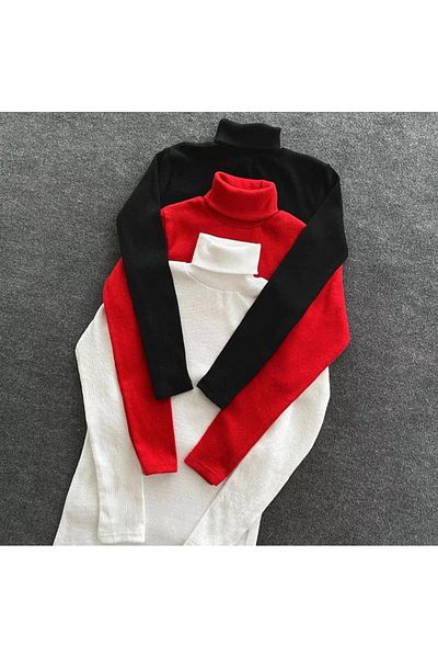 SR MEN'S FISHER COLLAR SWEATER WITH BOAZLI 3-PACK