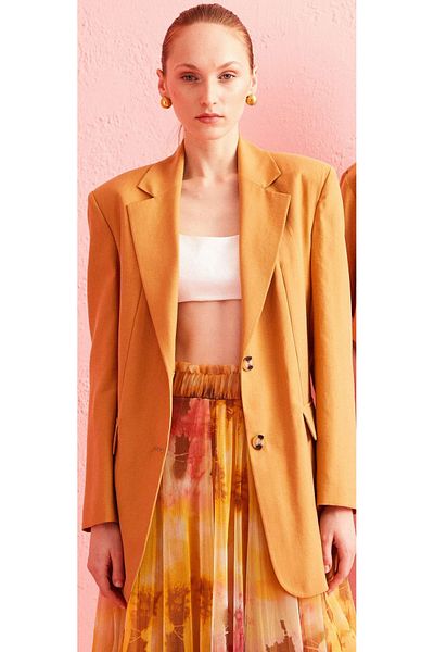 Berr-ın BUTTONED BEIGE JACKET