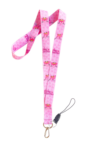 Genel Markalar Pembe Panter Boyun Askı İpi Ve Telefon Askı Aparatı