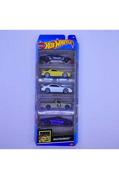 HOT WHEELS 5'Lİ NIGHTBURNERZ 1:64 ÖLÇEK NİL ELEKTRONİK VE OYUNCAK
