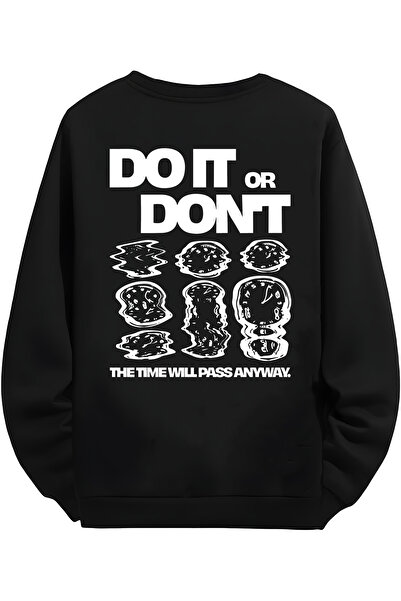 MAGORS Do it or Don't - Hanorac negru