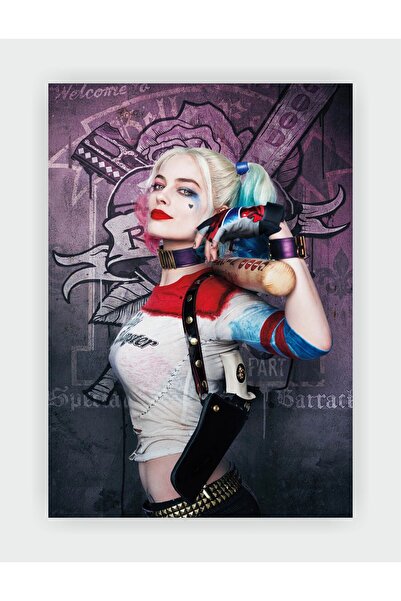 fırsatlar diyarı Harley Quinn Duvar Posteri - Kalın Kağıt - Çerçevesiz